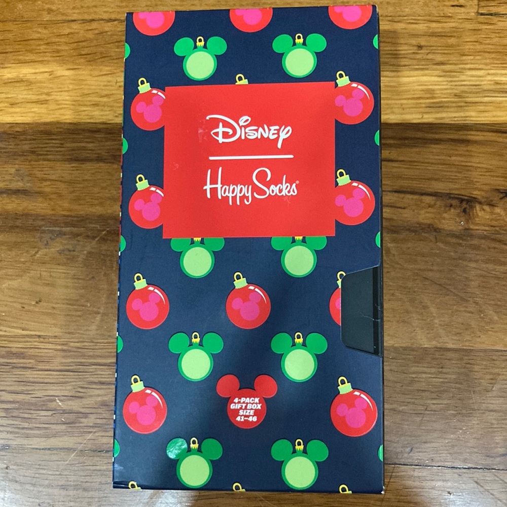 Disney (holiday) Happy Socks - 4 pairs - brand new!